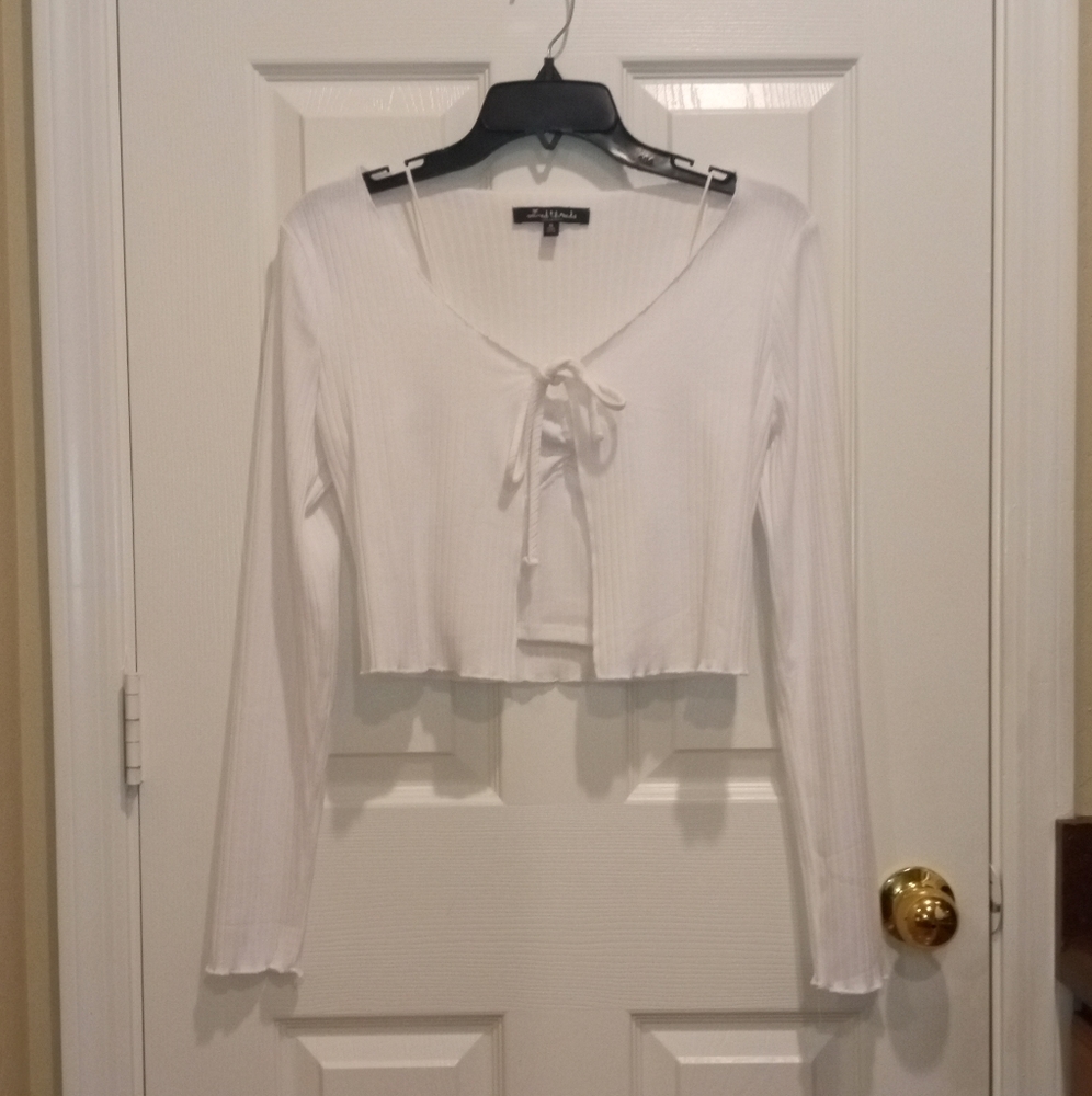 Long sleeve top with tank top